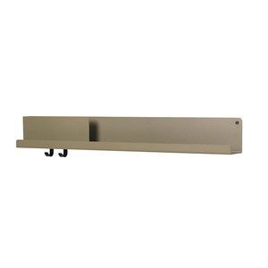 Image of Muuto - Hylde - Folded Shelves - Olive - Large