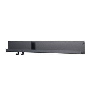 Image of Muuto - Hylde - Folded Shelves - Black - Large