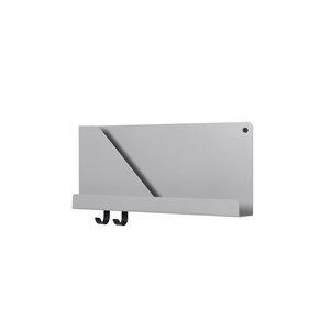 Image of Muuto - Hylde - Folded Shelves - Grey - Small