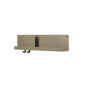 Image of Muuto - Hylde - Folded Shelves - Olive - Medium