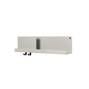 Image of Muuto - Hylde - Folded Shelves - Grey - Medium