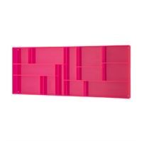 Neon Living Fox box pink (lille) - pink
