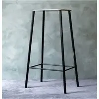Frama - Adam skammel/barstol (højde 76 cm) - sort