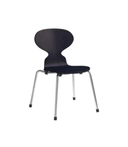 Fritz Hansen - Børnestol - Ant™ - Midnight Blue/krom ben