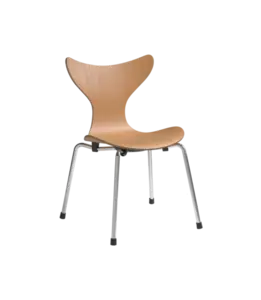 Fritz Hansen - Børnestol - Lily™ - Oregon Pine/krom ben