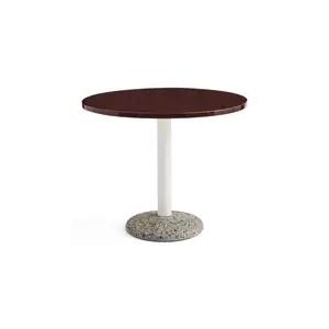 HAY havebord - Keramik bord - Ceramic table - Bordeuax - Ø90 cm