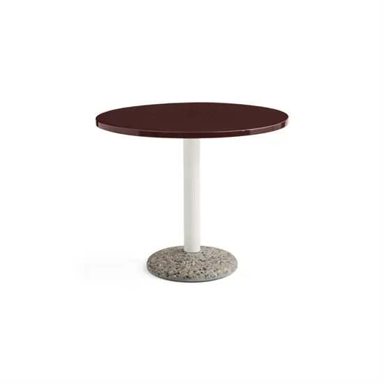 HAY havebord - Keramik bord - Ceramic table - Bordeuax - Ø90 cm