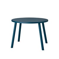 Nofred - Børnebord - Mouse table - Petroleum blå