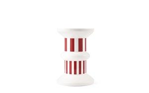 Image of Tivoli x Normann - Funfair vase - hvid/rød