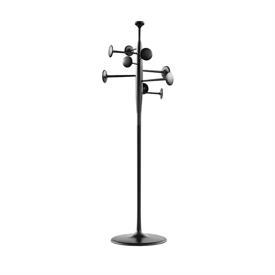 Mater - Trumpet Coat stand - Recycled Aluminium - Black 