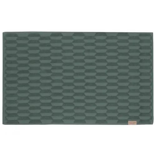 Mette Ditmer - GEO bademåtte - Pine Green, B 50 x L 80 cm