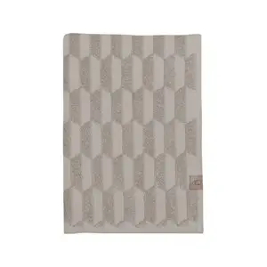 Mette Ditmer - GEO håndklæde (50x95 cm) - Sand