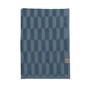 Mette Ditmer - GEO håndklæde (50x95 cm) - Slate Blue