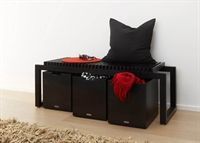 Cutter Bænk fra Trip Trap - sort 