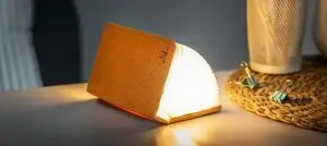 Gingko - LED Smart Fabric Booklight - Harmony Orange - Mini 