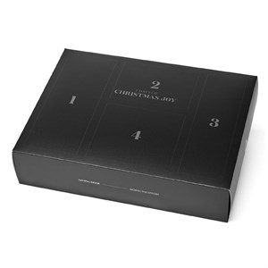 Adventskalender - Byg selv - 4-låger - Sort stil design