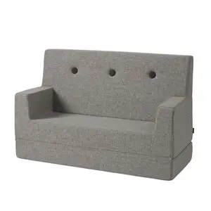 By KlipKlap børnesofa - KK Kids Sofa - Multigrå 