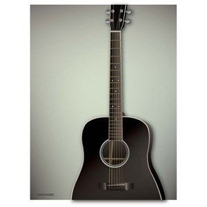 Image of VISSEVASSE - Guitaren plakat - 30x40 cm