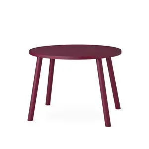 Nofred - Børnebord Mouse table - Burgundy bordeaux rød / lilla