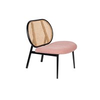 Zuiver - Lounge Chair Spike - Natur/pink