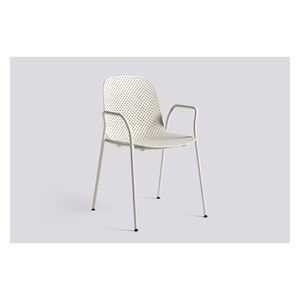 Image of Hay - 13Eighty armchair - Grå/hvid - Stål