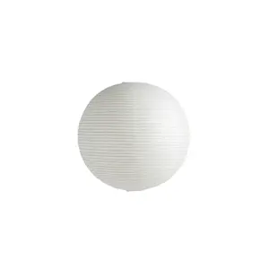 HAY - Paper Shade - Lampeskærm/Rispapir - Ø60 - Hvid