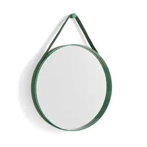 HAY - "Strap Mirror" Spejl Ø50 cm - Grøn