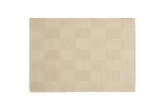 Hay - Check Rug - Sand S check