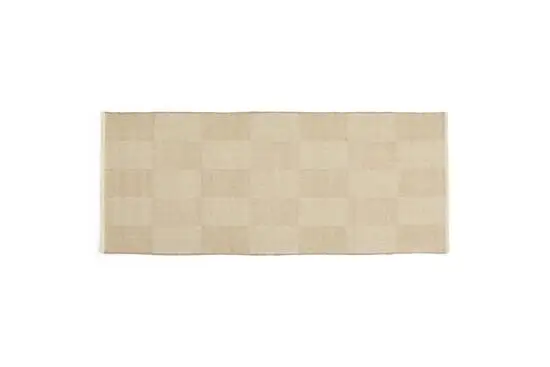 Hay - Check Rug - Sand - 80x200 cm