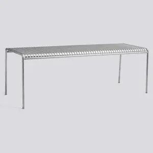 Hay - Palissade Table / havebord - Galvaniseret - 220x90 cm