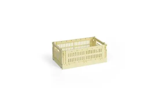 HAY Colour Crate - Small - Light yellow