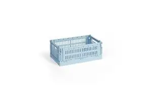 HAY Colour Crate - Small - Soft blue