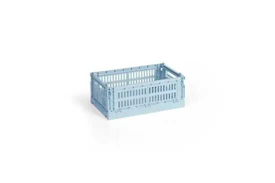HAY Colour Crate - Small - Soft blue