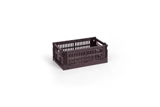 HAY Colour Crate - Small - Bordeaux