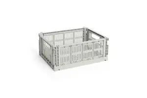 HAY Colour Crate - Medium - Grey