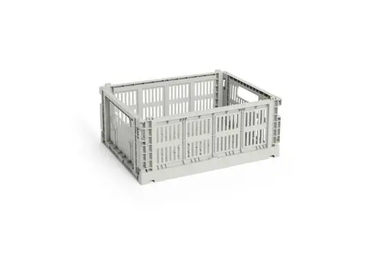 HAY Colour Crate - Medium - Grey