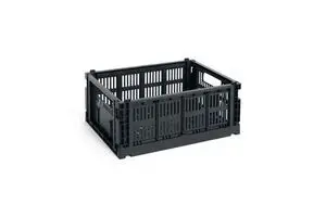 HAY Colour Crate - Medium - Charcoal