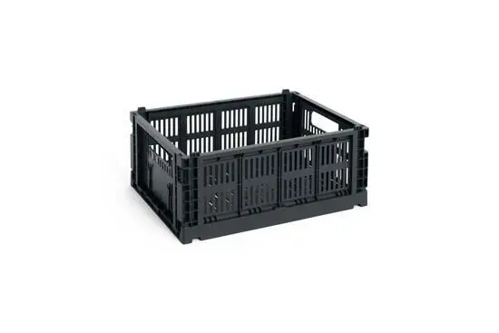 HAY Colour Crate - Medium - Charcoal
