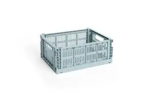 HAY Colour Crate - Medium - Dusty blue