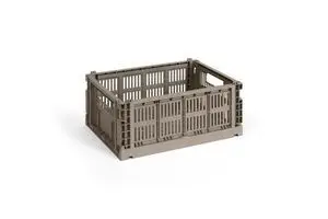 HAY Colour Crate - Medium - Warm grey