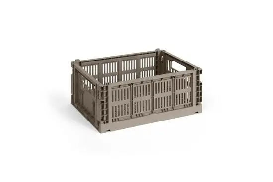 HAY Colour Crate - Medium - Warm grey