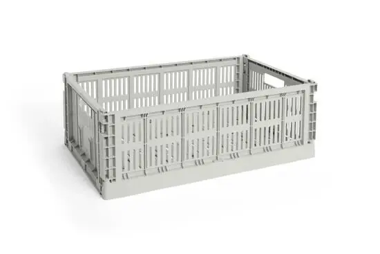HAY Colour Crate - Large - Grey
