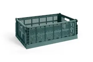 HAY Colour Crate - Large - Dark green