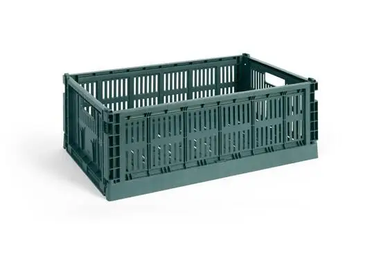 HAY Colour Crate - Large - Dark green