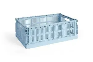 HAY Colour Crate - Large - Soft blue