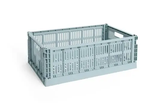 HAY Colour Crate - Large - Dusty blue