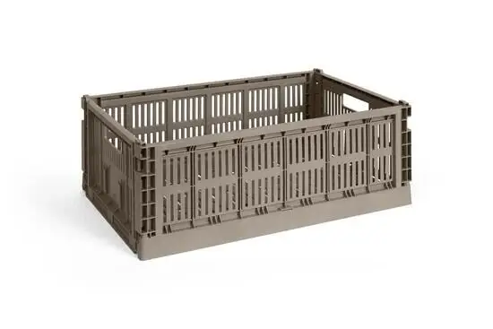 HAY Colour Crate - Large - Warm grey