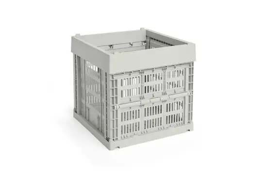 HAY Colour Crate - Cube - Grey