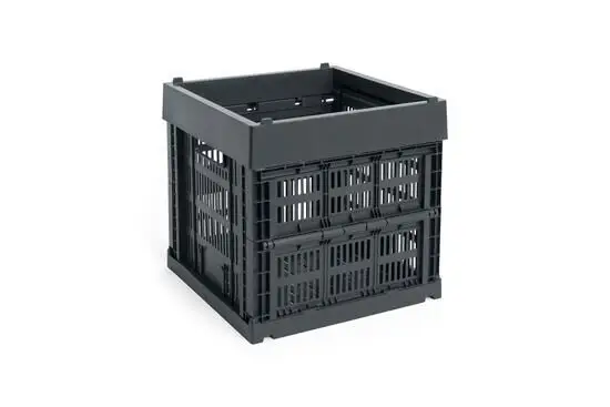 HAY Colour Crate - Cube - Charcoal