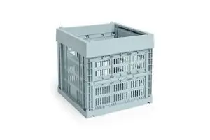 HAY Colour Crate - Cube - Dusty blue